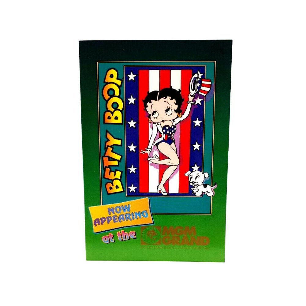 Betty Boop MGM Grand Postcard Collectors Series 017 Vintage 1993 Now Appearing